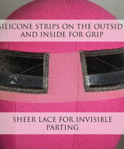 Alternative view of The Glameleon Grip with Dual Sided Silicone Strips in Brown