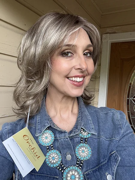 Alicia in Champagne Sunset